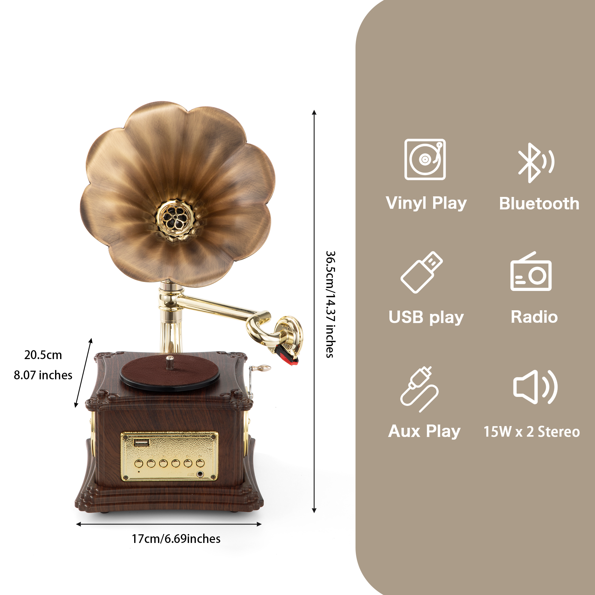 VS-1727_Hofeinz Retro Music Player